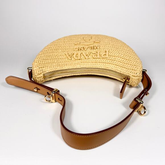 Prada Crochet Arqué Shoulder Bag - Picture 6 of 12